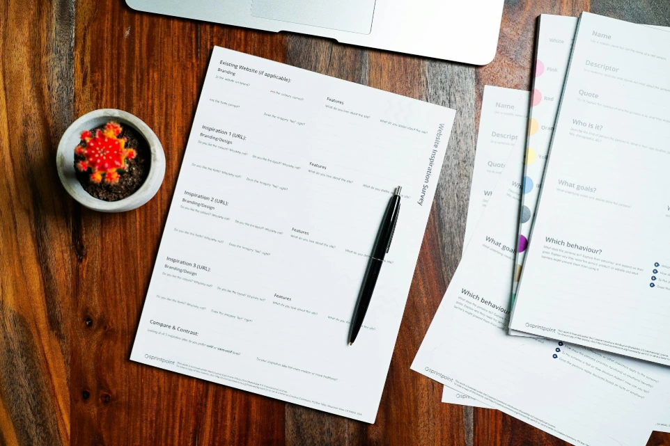 paper document with sales orders