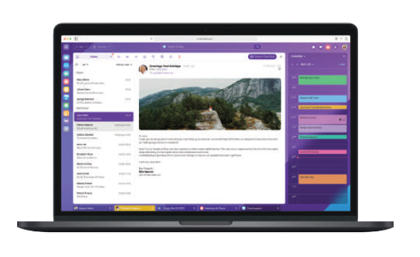 Professional digital workplace solution with mobile collaboration, conferencing, document editing, and team productivity features.